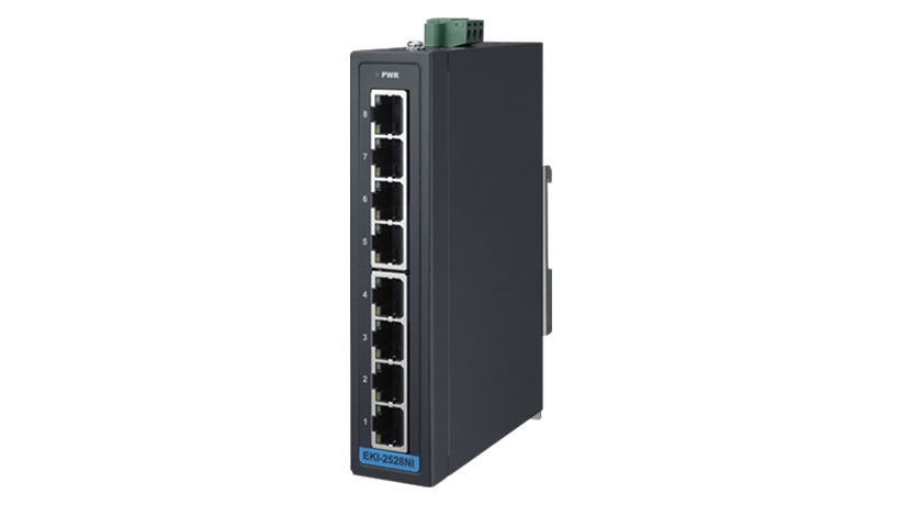 8-port Ethernet Switch w/ Wide Temp